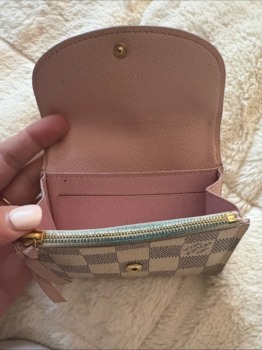 〰️ louis vuitton rosalie coin purse